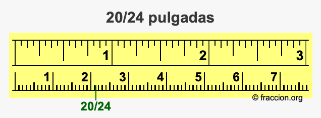 20-24 PULGADAS
