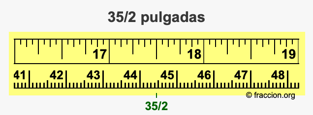 35/2 pulgadas