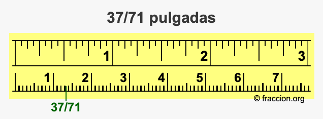 37/71 pulgadas