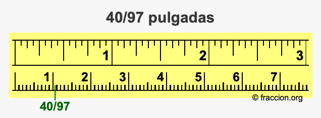 40/97 pulgadas