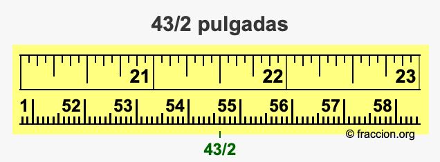 43/2 pulgadas