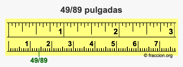 49/89 pulgadas