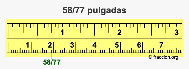 58/77 pulgadas