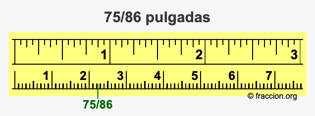 75/86 pulgadas